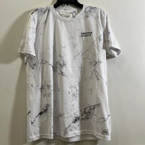 Firetrap Men's Deadly Denim Blackseal Sub T Shirt Crew Neck Short Sleeve Dyed - Picture 1 of 9