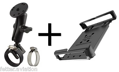 RAM Bonanza/Piper Yoke Mount for All iPad Mini, Some Galaxy, Use w/Lifeproof - Image 1 of 4