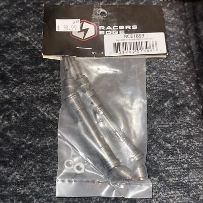 Racers Edge Slash 4wd Steel Universal Front Driveshafts (1 Pair) RCE1853 BOX C3 - Image 1 of 4