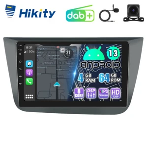 DAB+ 4+64GB 8Core CarPlay Android13 Radio Für Seat Altea 04-15 GPS Navi RDS IPS - Bild 1 von 18