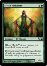 4x Elvish Visionary MTG Magic 2010 (M10) NM Magic Regular