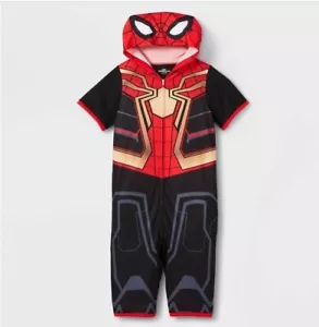 Boys' Marvel Spider-Man Union Suit Size Medium 8/10 New With Tags  - Picture 1 of 3