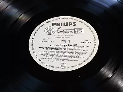 various  JAZZ WORKSHOP CONCERT RECKLINGHAUSEN 1964 - LP Philips Promo - Bild 1 von 2