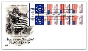 Heftscheibe Artcraft Cachet Ersttagsbrief nicht adressiert unversiegelt BP9 - Bild 1 von 1