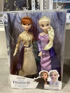 Frozen La Reina del Hielo Elsa Anna Set Frozen 2 Muñeca Disney Doll Nuevo EMBALAJE ORIGINAL - Imagen 1 de 2