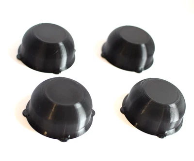 Classic Mini 3D Printed Blank Centre Caps 3.5" 4.5" x 10" Cooper S Steel Wheel - Image 1 of 4