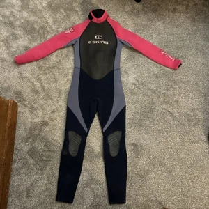Girls C Skins Full Length Wetsuit size MS - 130-135cm - Picture 1 of 3