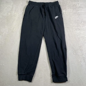 Nike Jogginghose Jogger Herren Medium schwarz Bündchen Kordelzug Swoosh Logo sportlich - Bild 1 von 12
