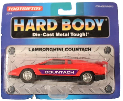 Juguete Tootsie Lamborghini Countach 1:43 rojo nuevo sellado Foto 1 de 3