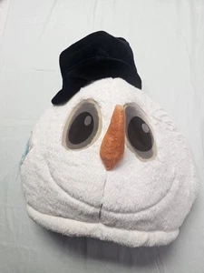 Frosty der Schneemann großer Kopf Maskimals Greeter Weihnachtskostüm Neu mit Etikett - Bild 1 von 9