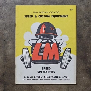 De colección 1966 Speed Shop CATÁLOGO Drag RACING nhra Hot Rod scta MT S&W Eelco Sun - Imagen 1 de 14