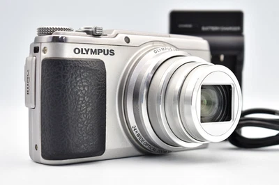 ⏯️[Excellent+5] OLYMPUS STYLUS SH-50 16MP 24x Zoom Digital Camera silver Japan - Image 1 of 4