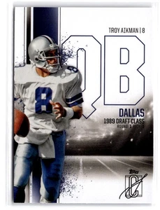 2024 Topps Signature Class #10 Troy Aikman Dallas Cowboys - Imagen 1 de 2