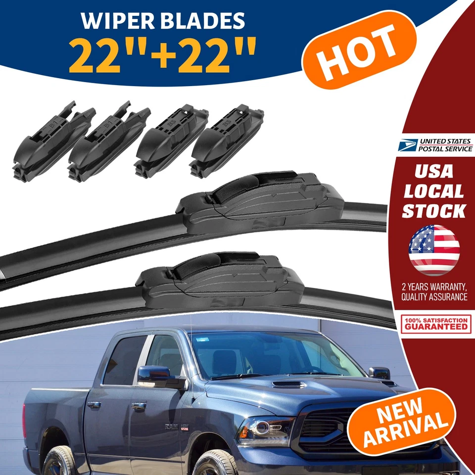 Limpiaparabrisas delantero premium 22"+22" para Ford F-350 Super Duty 11-19 Foto 1 de 4