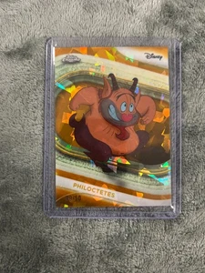 Topps Disney Chrome Sapphire Edition 2025 Philoctetes Gold Refractor /50 - Picture 1 of 2
