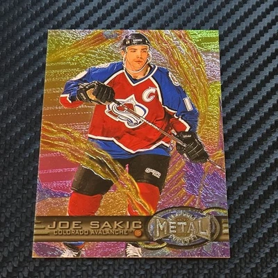 1996-97 金属宇宙 Joe Sakic Colorado 雪崩 #38 — 第 1/2 张图片