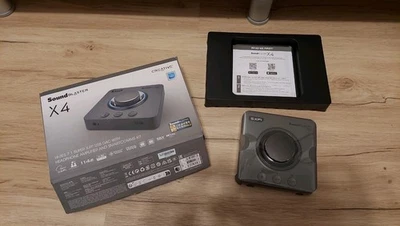 Creative Sound Blaster X4 7.1 Kanal USB-DAC- und Verstärker-Soundkarte - Bild 1 von 2