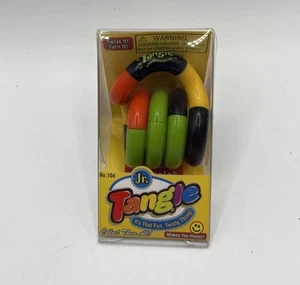 Tangle Jr Classic Sensory Fidget Toy Brain Twist Stress Relief Red/Green/Black - Picture 1 of 7