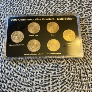 2009 P / GOLD EDITION / COMMEMORATIVE QUARTERS / CHECK IT OUT / WOW / # 1440 / ! - Picture 1 of 10