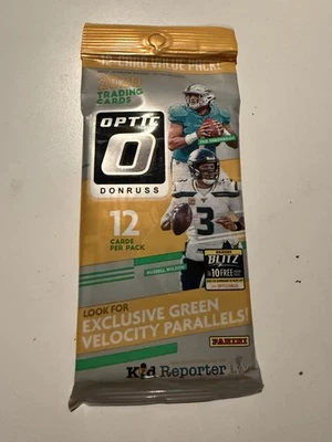 2020 Donruss Optic Football Cello Value Pack SEALED - Hurts Herbert Burrow Tua!