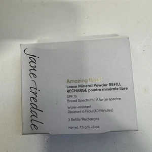 Jane Iredale Amazing Base Loose Mineral Powder Spf 15 Refill Mahogany 7.5G - Picture 1 of 2