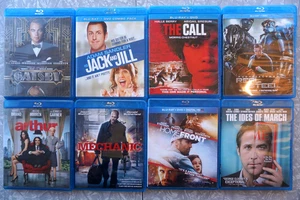 Blu- Ray Lot Great Gatsby Adam Sandler Mechanic Ides Of March Call EXCELLENT! - Imagen 1 de 11