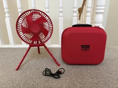 Ventilador eléctrico contenedor de carga Supreme FW23 - rojo - accesorio - Imagen 1 de 4