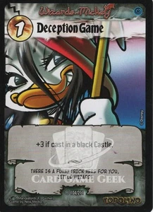 Deception Game - Origins - Wizard of Mickey TCG - Picture 1 of 6