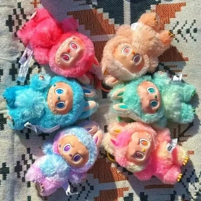 Cute Monster V3 Style Plush Blind Box Toy Vinyl Keychain Gift Collectible - Image 1 of 4