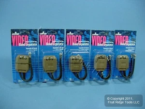 5 Leviton Band Separators 300 to 75/300 Ohm TV UHF VHF C5155 - Picture 1 of 4