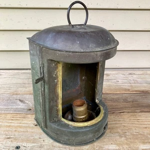 Vintage Perko Navigation Light Boat Ship Barge Bronze? Copper? Maritime - Picture 1 of 9