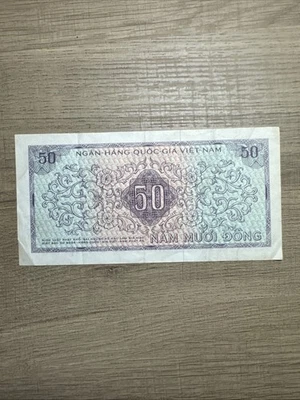 S. Viet Nam - 50 Dong - 1966 - Leaf Tendrils - Image 1 of 2