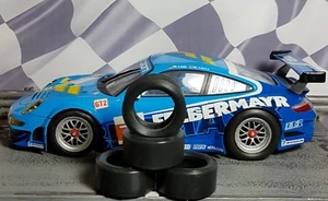 1/24 URETHANE SLOT CAR TIRES 2pr PGT-29148 fit Carrera Porsche 911/997 GT - Picture 1 of 1
