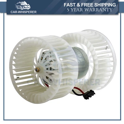 Motor calentador soplador HVAC con jaula ventilador para BMW 320i 325i 325xi 330i 330xi 2001-2015 Foto 1 de 4