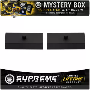 1" Rear Leveling Lift Blocks For 1980-2012 Ford Ranger F150 F250 F350 2WD 4WD - Picture 1 of 12