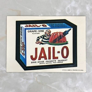1973 Topps Verrückte Pakete Jail-O Dessert 1. Serie weißer Rücken - Bild 1 von 3