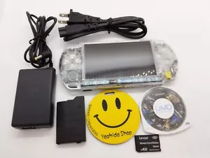 Sony PSP-3000 Playstation Portable Handheld Console Clear Shell Custom - Picture 1 of 13