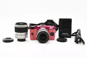 Fotocamera digitale Pentax Q10 colore viola originale + set 2 obiettivi dal GIAPPONE #2392 - Foto 1 di 11