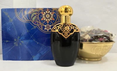 Conjunto de presente Avon Mesmerize: 1,7 oz spray de colônia, potpourri e tigela na caixa NOS 1993 - Imagem 1 de 4