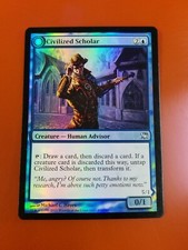 1x Civilized Scholar // Homicidal Brute |  FOIL | Innistrad | MTG Magic Cards