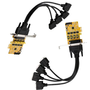 PCIe to serial port RS232 expansion card PCI-E Riser Card Adapter PCIe Converter - Picture 1 of 8