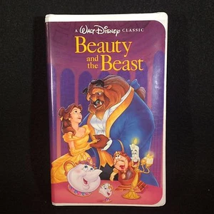 SELTEN Walt Disney's Beauty and the Beast VHS 1992 schwarzer Diamant Klassiker - Bild 1 von 4