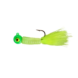 Lindy Fuzz E Grub Pre-Rigged Hair Tail Soft Grub 2 pack Bass & Walleye Lure F13 - Picture 1 of 1