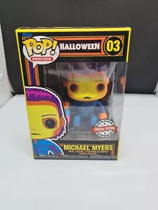Michael Myers Black Light Special Edition #03 Halloween Funko Pop Vinyl New +PP - Picture 1 of 7
