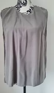 AllSaints Top Size 12 UK With Ribbed Detail Shoulder *Mint Condition - Picture 1 of 7