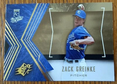 ZACK GREINKE, 2005 UPPER DECK SPx #100, ROYALS - Image 1 of 2