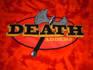 Mishka NYC MNWKA Streetwear Tie Dye DEATH ADDERS Made In USA T-shirt Sz L NWOT - Picture 1 of 4