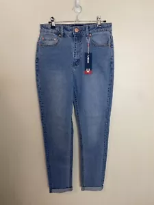 U Womens Oppo High Rise Denim Jeans Size 10 Blue RRP$49.95 - Bild 1 von 5