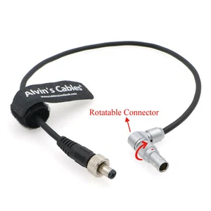 Z CAM E2 cavo di alimentazione DC rotante 2 pin maschio per bloccare per Atomos Shinobi Ninja V - Foto 1 di 9