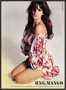 MNG by Mango Clothing Penelope Cruz 2000er Print Werbung 2008 Beine sexy - Bild 1 von 1